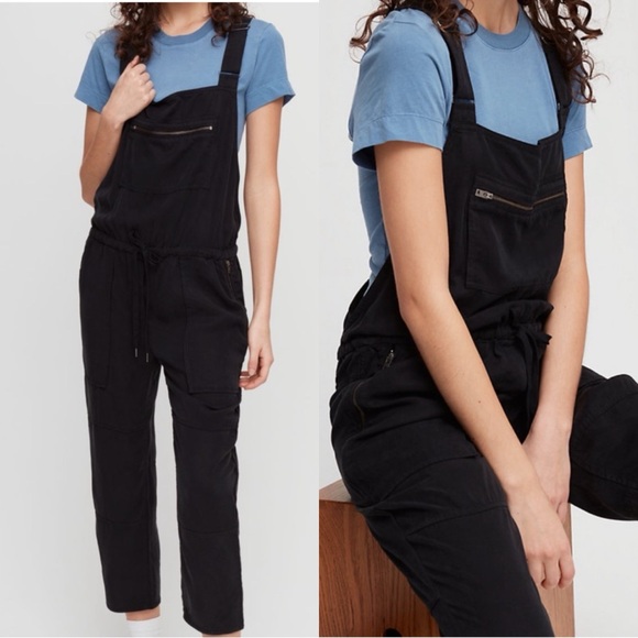 Aritzia Pants - ARITZIA Wilfred Valletta Black Overalls Jumpsuit